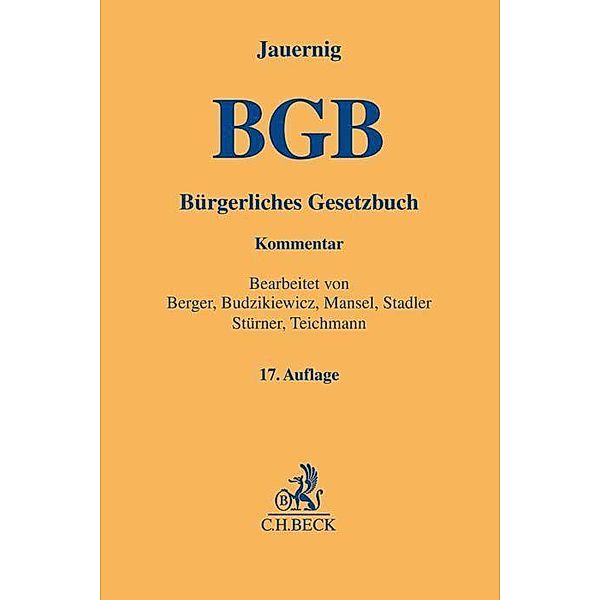 Bürgerliches Gesetzbuch (BGB), Kommentar, Othmar Jauernig