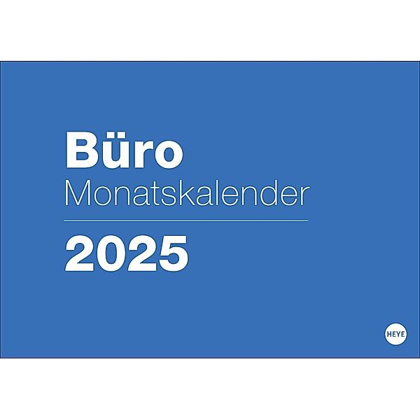 Büro Monatsplaner 2025