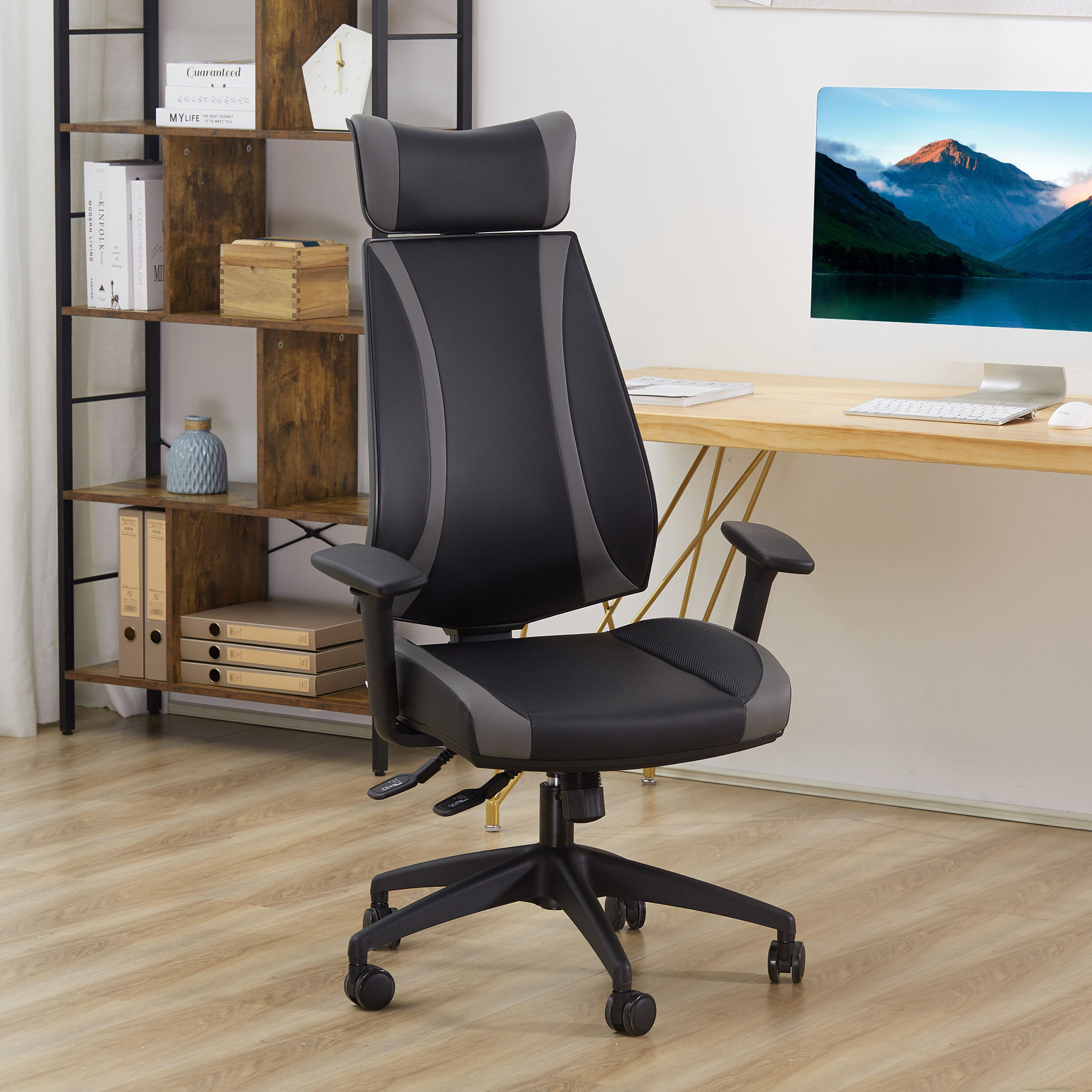 Bürostuhl dicke Polsterung, ergonomisch geformt, gemütliche polsterung  online kaufen - Orbisana