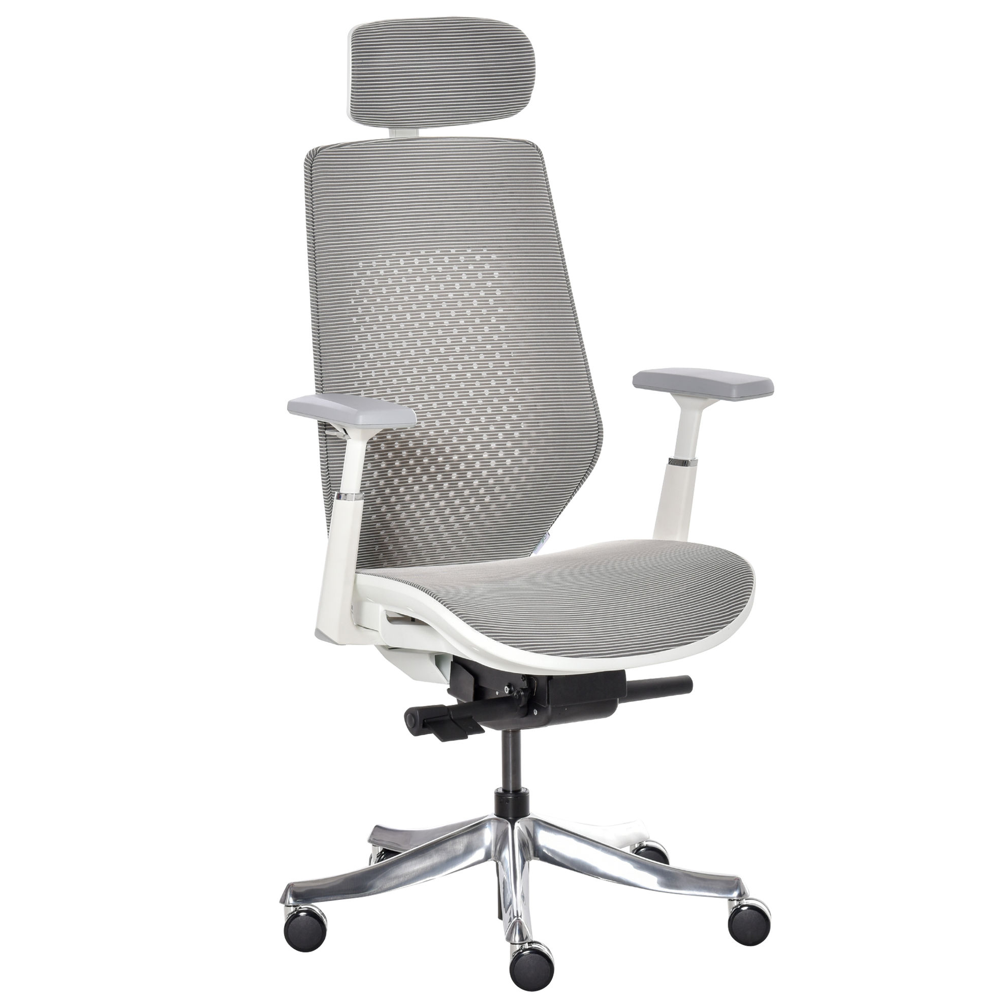 Bürostuhl ergonomisch geformt, Polyester Bezug