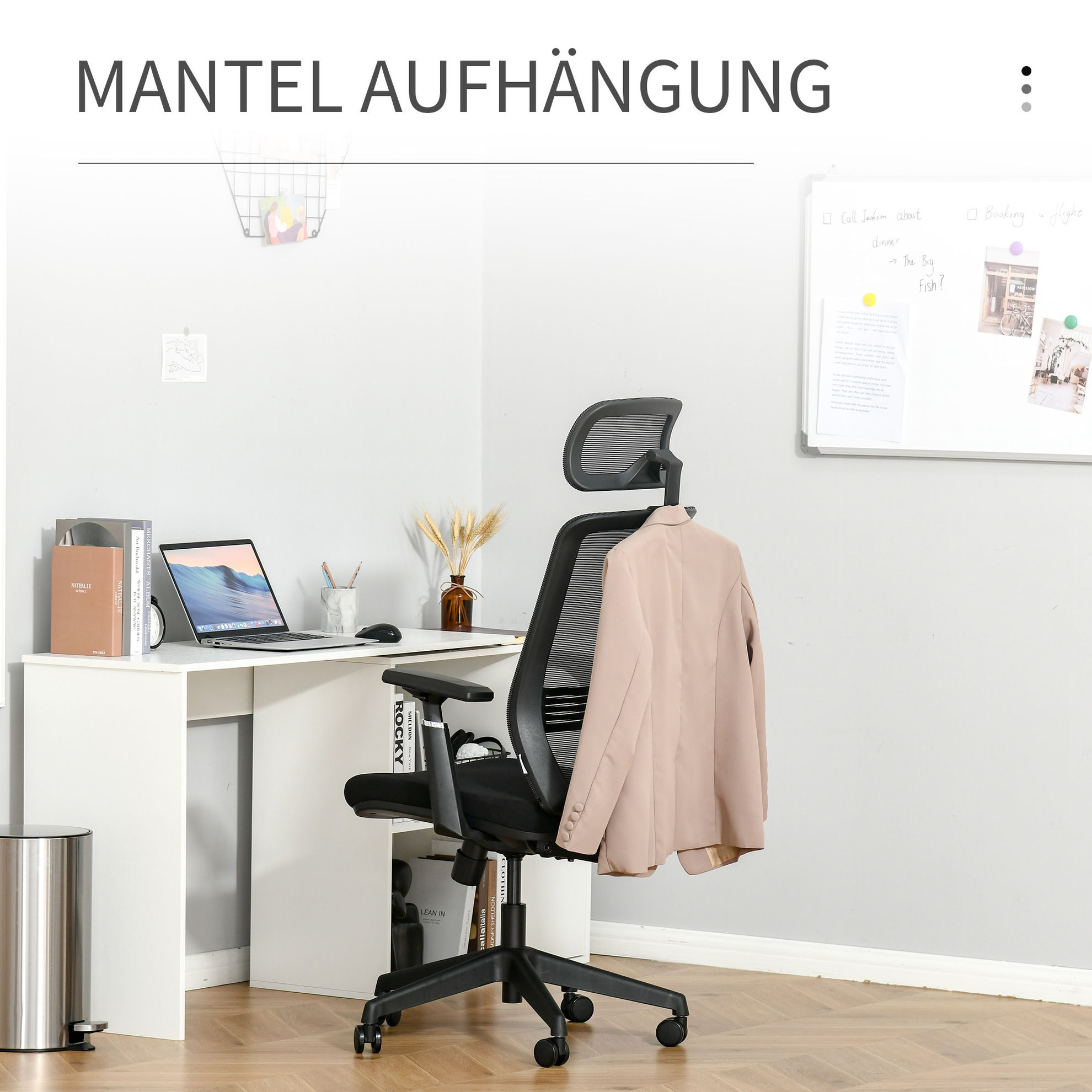 Bürostuhl Höhenverstellbar mit Kopfstütze bestellen | Weltbild.de