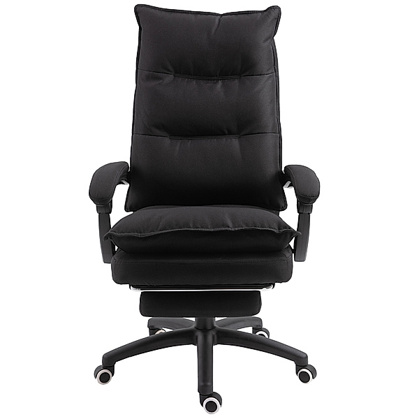 Bürostuhl mit Massagefunktion (Farbe: schwarz)