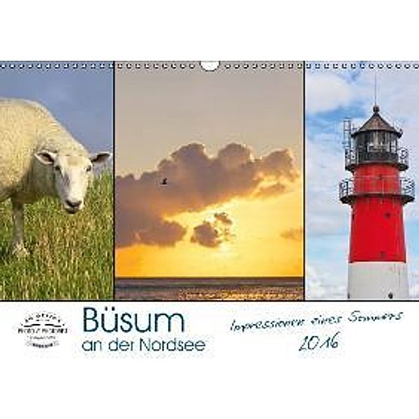 Büsum an der Nordsee (Wandkalender 2016 DIN A3 quer), Angela Dölling