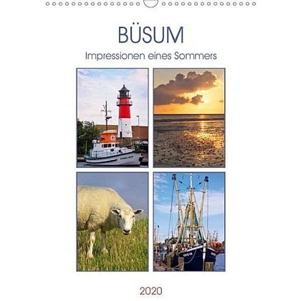 Büsum - Impressionen eines Sommers (Wandkalender 2020 DIN A3 hoch), Angela Dölling