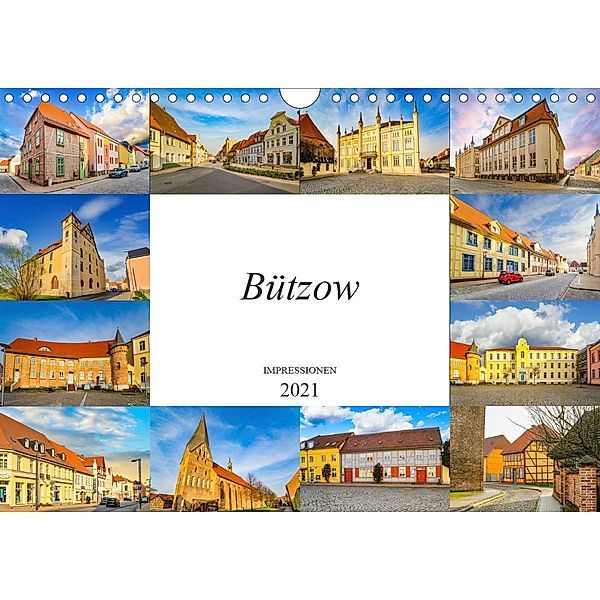 Bützow Impressionen (Wandkalender 2021 DIN A4 quer), Dirk Meutzner