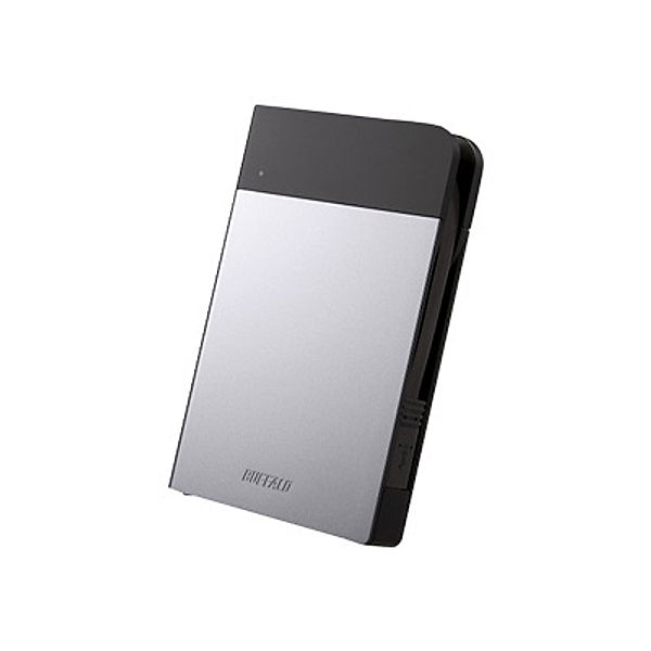 BUFFALO MiniStation Extreme Water&Dust Resistant USB 3.0 6,4cm 2,5Zoll 1TB  Portable HDD Silver