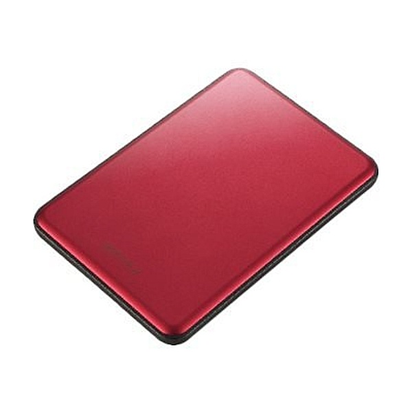 BUFFALO MiniStation Slim 8.8mm thick 1TB 6,4cm 2,5Zoll Mac-Formatted USB3.0 Rot