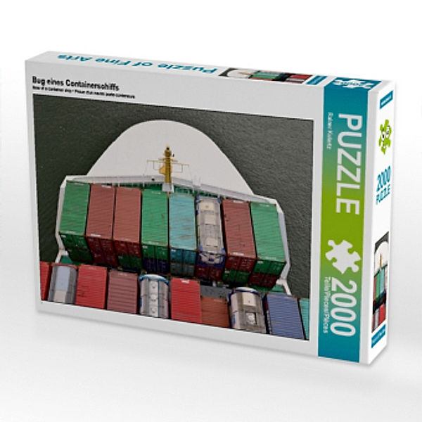 Bug eines Containerschiffs (Puzzle), Rainer Kulartz