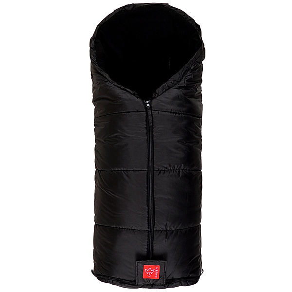 Kaiser Naturfelle Buggy-Fusssack THERMO AKTION in black