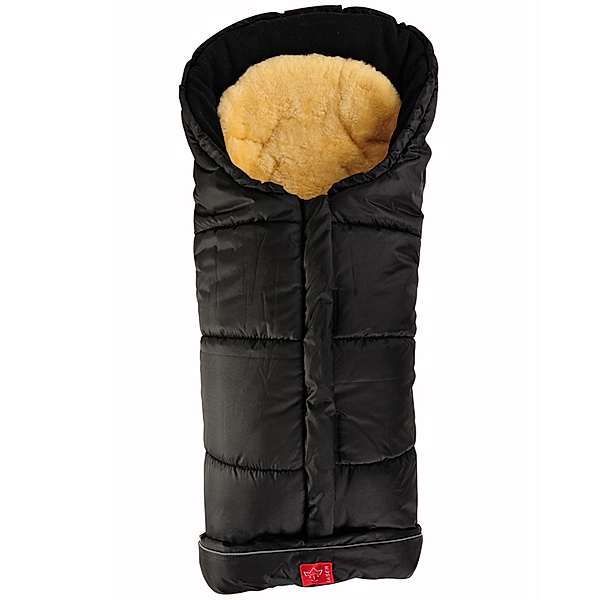 Kaiser Naturfelle Buggy-Fußsack THERMO SHEEPY in black