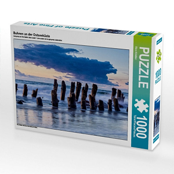 Buhnen an der Ostseeküste (Puzzle), Rico Ködder