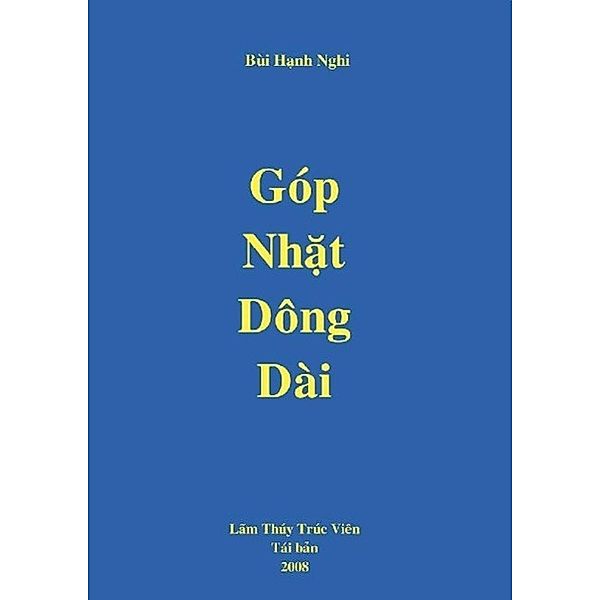 Bui, H: Góp Nh?t Dông Dài, Hanh Nghi Bui