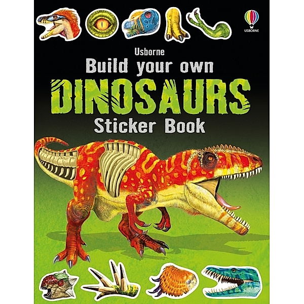 Build Your Own Dinosaurs Sticker Book, Simon Tudhope