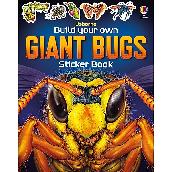Build Your own Giant Bugs Sticker Book, Sam Smith