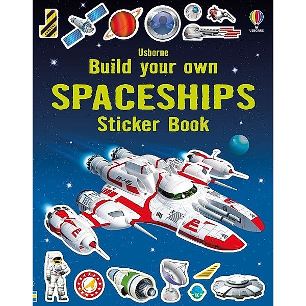 Build Your Own Spaceships Sticker Book, Simon Tudhope