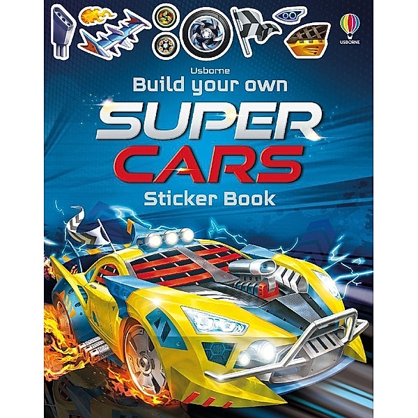 Build Your Own Supercars Sticker Book, Simon Tudhope