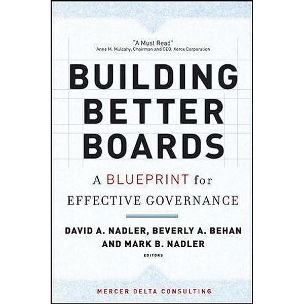 Building Better Boards / J-B US non-Franchise Leadership