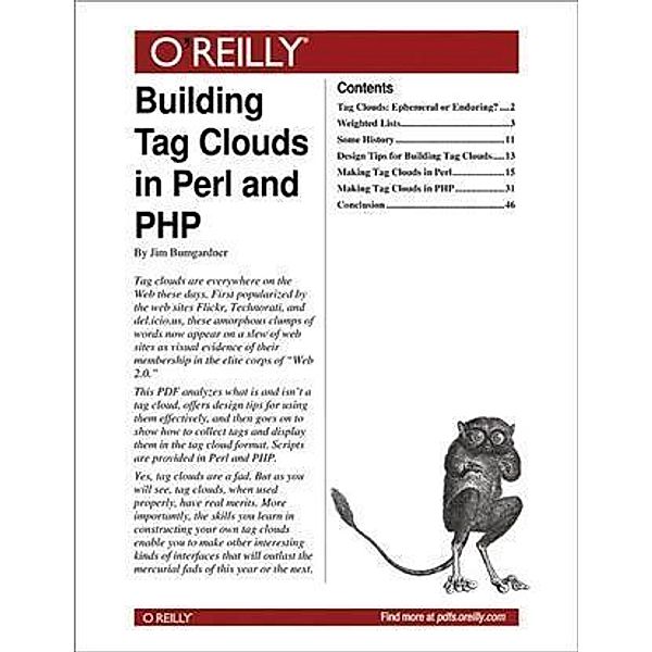 Building Tag Clouds in Perl and PHP, Jim Bumgardner