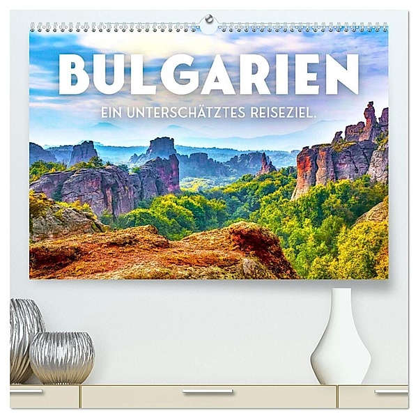 Bulgarien - Ein unterschätztes Reiseziel. (hochwertiger Premium Wandkalender 2024 DIN A2 quer), Kunstdruck in Hochglanz, SF