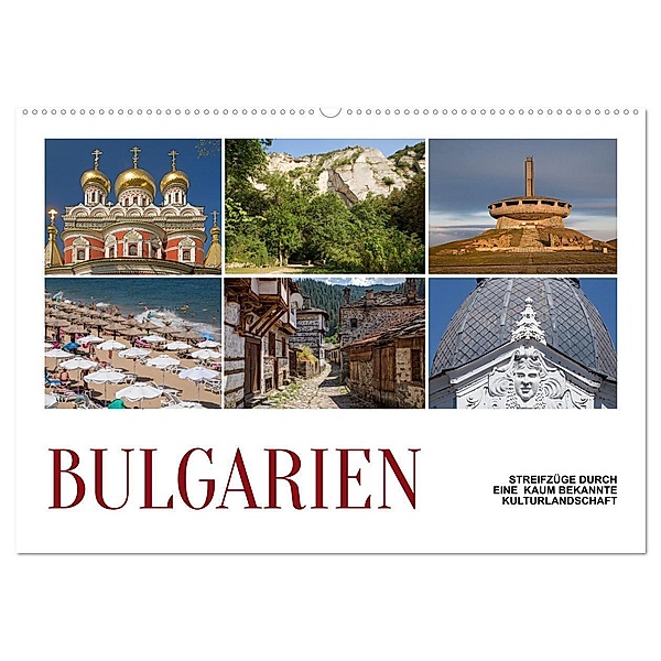 Bulgarien - Streifzüge durch eine kaum bekannte Kulturlandschaft (Wandkalender 2024 DIN A2 quer), CALVENDO Monatskalender, Christian Hallweger