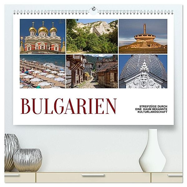 Bulgarien - Streifzüge durch eine kaum bekannte Kulturlandschaft (hochwertiger Premium Wandkalender 2024 DIN A2 quer), Kunstdruck in Hochglanz, Christian Hallweger