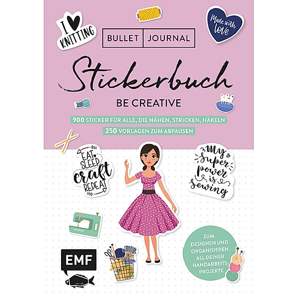 Bullet Journal - Stickerbuch - Be creative