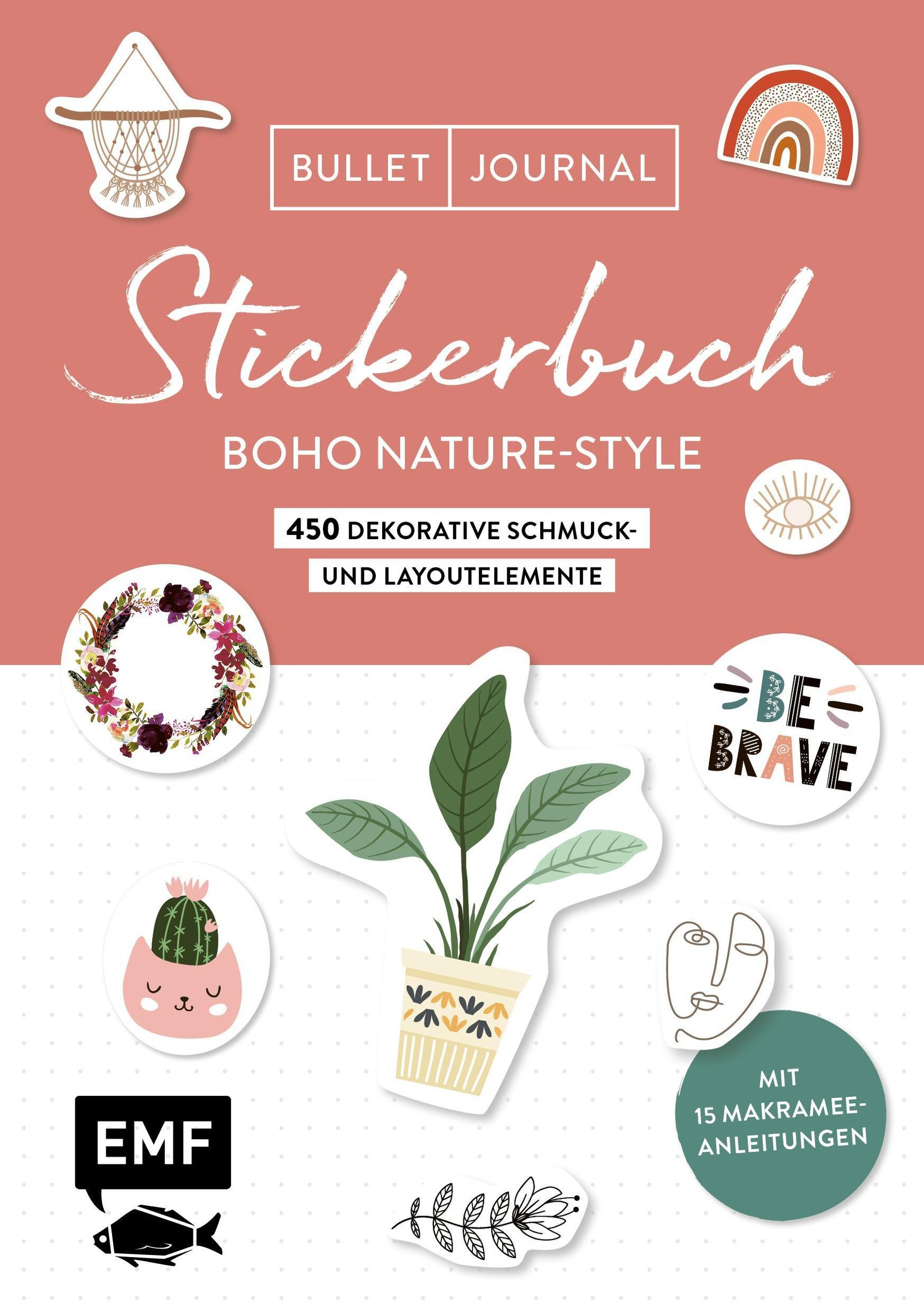 Bullet Journal Stickerbuch - Boho Nature-Style kaufen