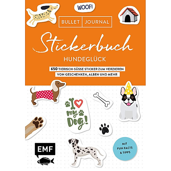 Bullet Journal Stickerbuch - Hundeglück