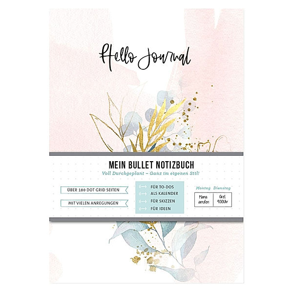 monbijou Bullet Notizbuch – Hello Journal