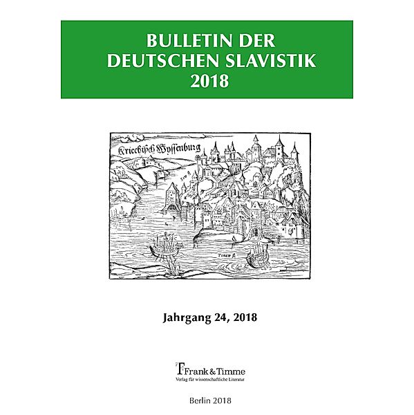 Bulletin der Deutschen Slavistik 2018