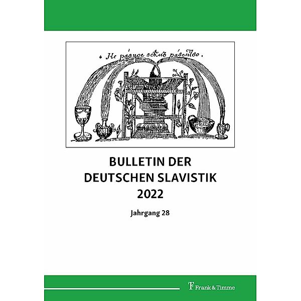 Bulletin der Deutschen Slavistik 2022