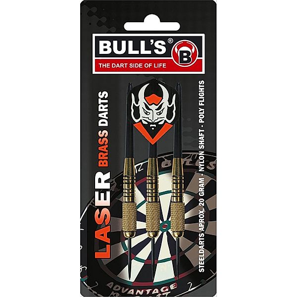 Bull's 3 Steeldart Laser Brass Darts 20 g