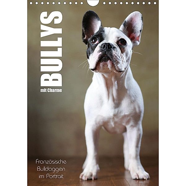 Bullys mit Charme - Französische Bulldoggen im Portrait (Wandkalender 2021 DIN A4 hoch), Jana Behr