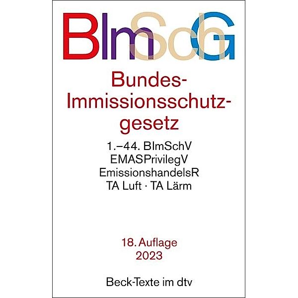 Bundes-Immissionsschutzgesetz BImSchG
