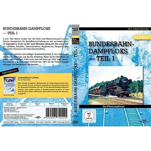 Bundesbahndampfloks.Tl.1,DVD