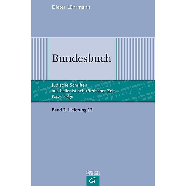 Bundesbuch, Dieter Lührmann