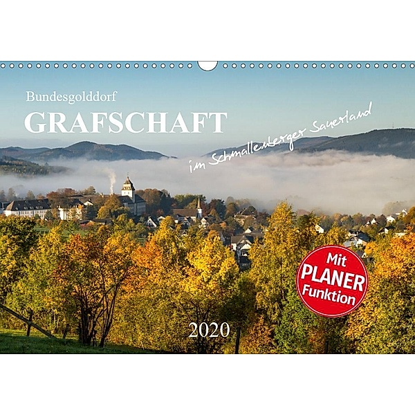 Bundesgolddorf Grafschaft (Wandkalender 2020 DIN A3 quer), Heidi Bücker