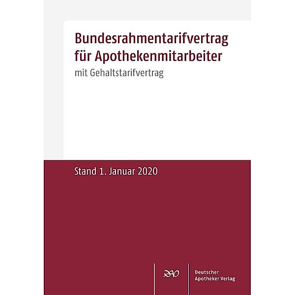 Bundesrahmentarifvertrag für Apothekenmitarbeiter