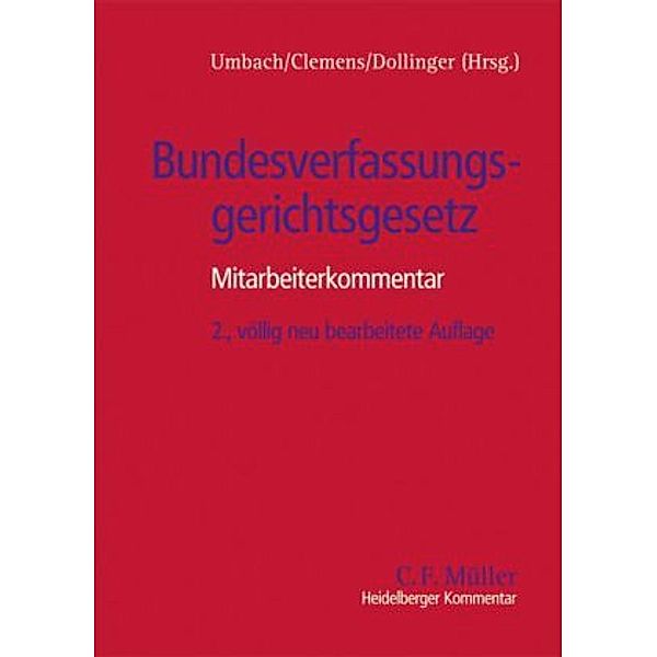 Bundesverfassungsgerichtsgesetz (BVerfGG)