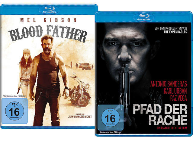 Image of Bundle: Blood Father / Pfad der Rache LTD. - 2 Disc Bluray