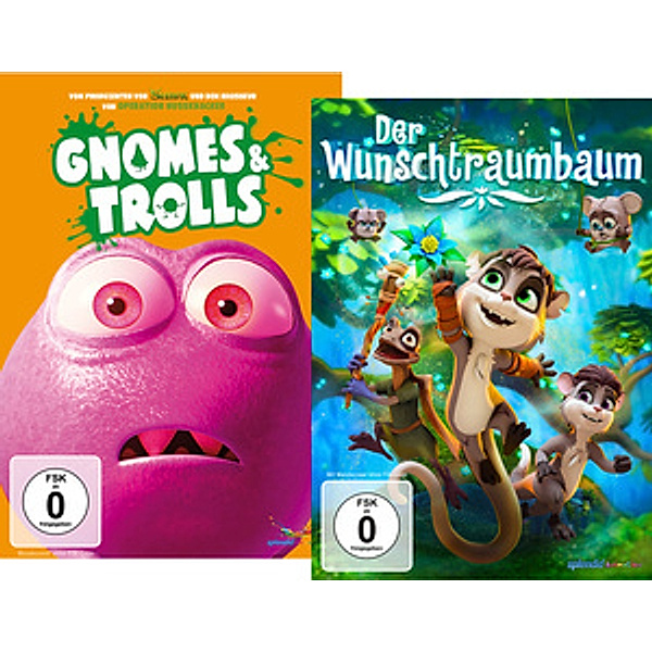 Bundle: Gnomes & Trolls / Der Wunschtraumbaum, Becky G, Nash Grier, Tara Strong, Josh Peck