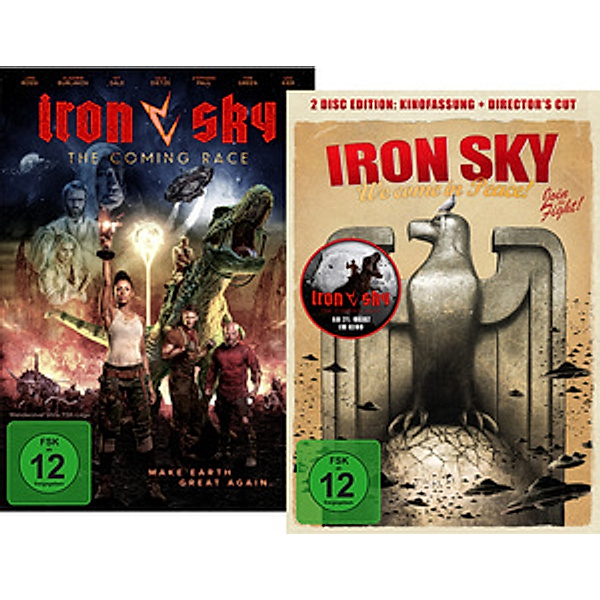 Bundle: Iron Sky:The Coming Race / Iron Sky:Wir kommen In Frieden, Julia Dietze, Christopher Kirby, Götz Otto