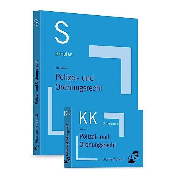 Bundle Stuttmann Skript Polizei- und Ordnungsrecht + Karteikarten Polizei- und Ordnungsrecht