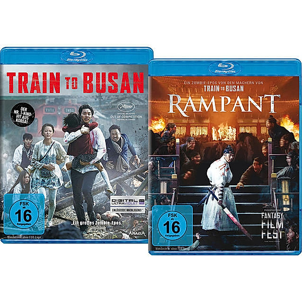 Bundle: Train to Busan / Rampant LTD. - 2 Disc Bluray