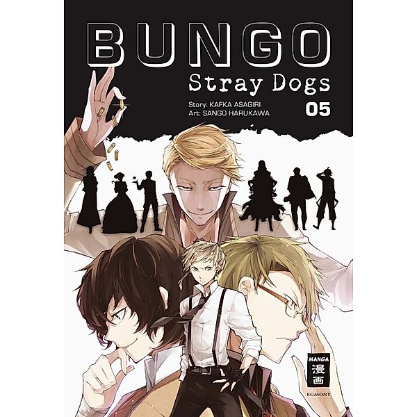 Bungo Stray Dogs Bd.5, Kafka Asagiri, Sango Harukawa