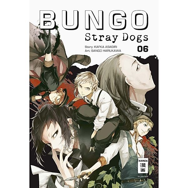 Bungo Stray Dogs Bd.6, Kafka Asagiri, Sango Harukawa