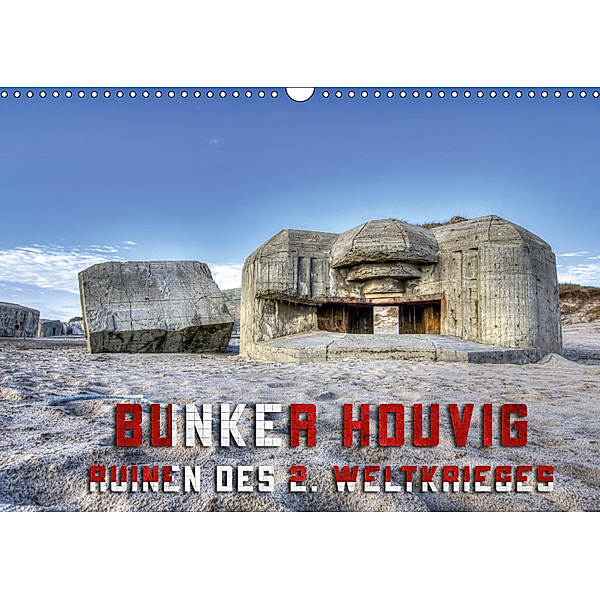 Bunker Houvig (Wandkalender 2019 DIN A3 quer), Alexander Kulla