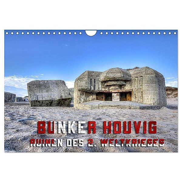 Bunker Houvig (Wandkalender 2024 DIN A4 quer), CALVENDO Monatskalender, Alexander Kulla