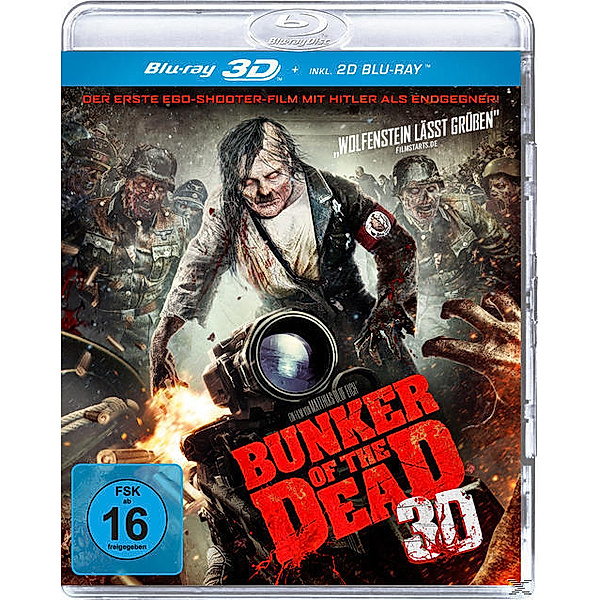Bunker of the Dead 3D, 1 Blu-ray, Matthias Olof Eich, Bernd Strack