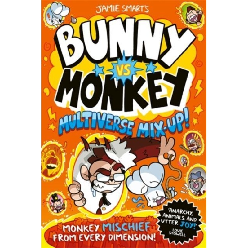 Image of Bunny Vs. Monkey - Multiverse Mix-Up! - Jamie Smart, Kartoniert (TB)